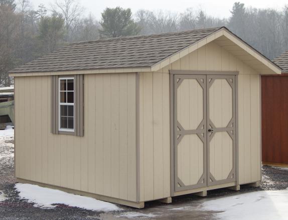 10x12 prefab peak storage shed for sale at Pine Creek Structures of Spring Glen/Hegins