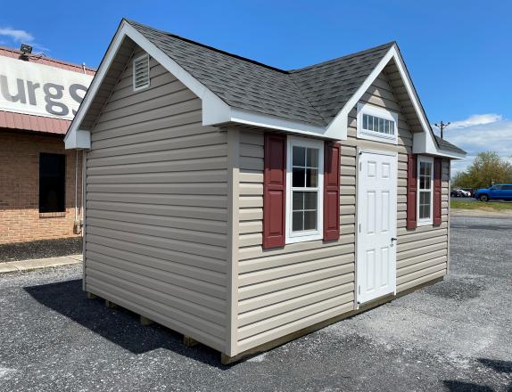 10'x16' Victorian Deluxe with garage door from Pine Creek Structures in Harrisburg, PA