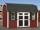 10x14 New England Style Dutch Barn Storage Shed